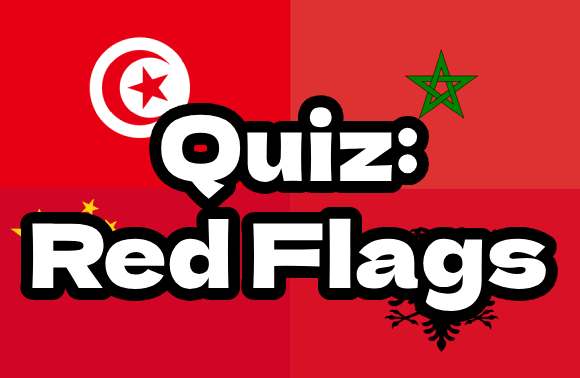 Quiz with red flags