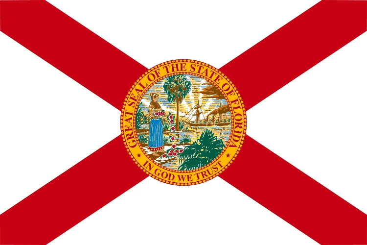 U.S state flag of Florida