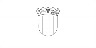 Coloring page for Croatia