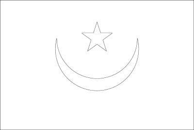 Coloring page for Mauritania
