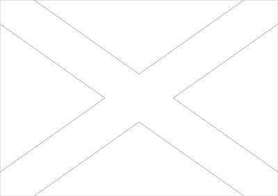 Color page for the flag of Scotland